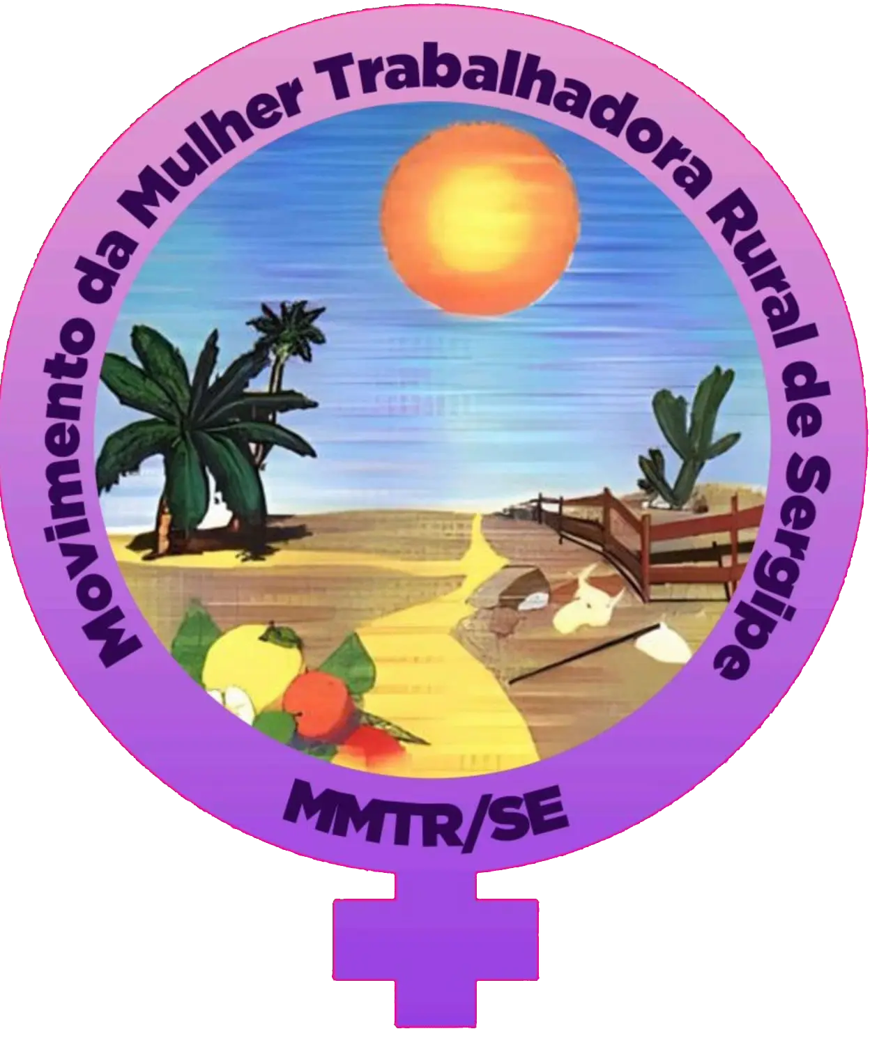 Logo do Movimento da Mulher Trabalhadora Rural de Sergipe